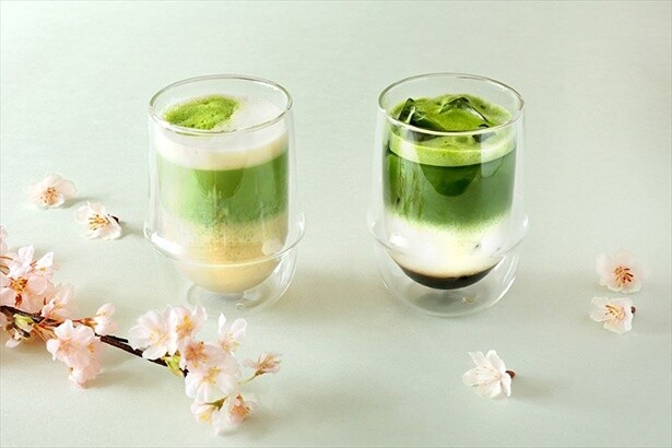 黒糖抹茶ラテ