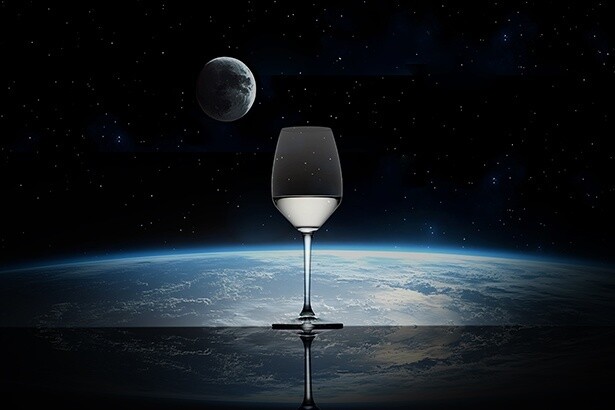 【画像】【伊勢丹新宿店限定】獺祭MOON‐宇宙製造(1本限定 100ミリリットル)(1億円）