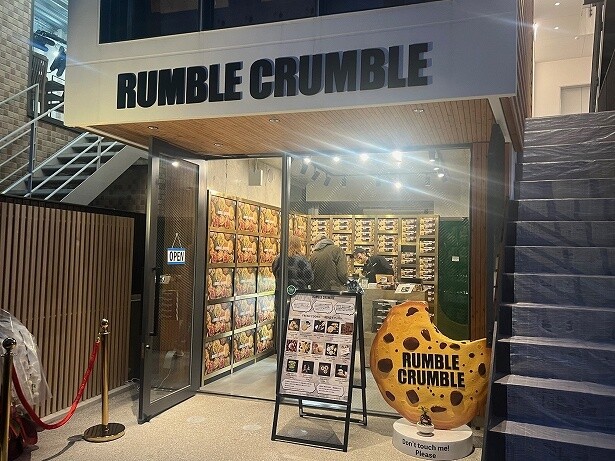 原宿にオープンした「RUMBLE CRUMBLE」