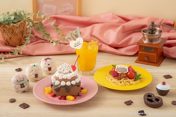「喫茶すみっコのケーキセット」