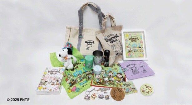 札幌のご当地モチーフが描かれたグッズをはじめ、イベント限定品、普段はオフィシャルショップでしか手に入らないグッズも数多く登場