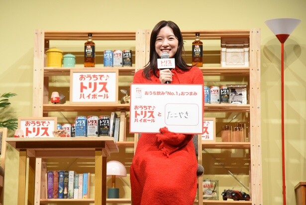 永野芽郁さんのオススメのおつまみはたこ焼き！