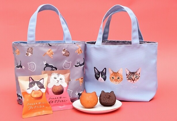 「Coony ねこねこトートバッグ＆菓子セット」