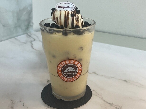 「クッキー＆クリームスムージーwithハーゲンダッツ」