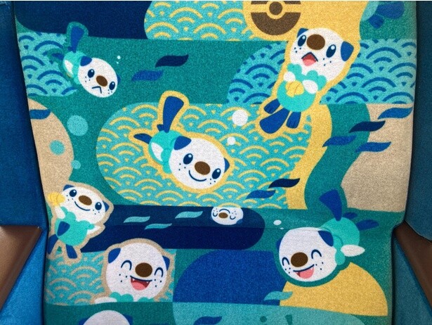 海の中を無邪気に泳ぎ回るミジュマル