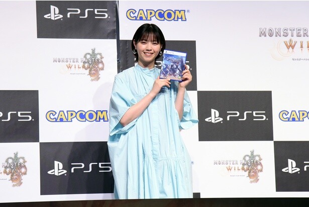 『モンスターハンターワイルズ』発売前夜イベントに登壇した西野七瀬さん