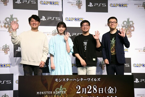 『モンスターハンターワイルズ』開発陣と西野七瀬さん