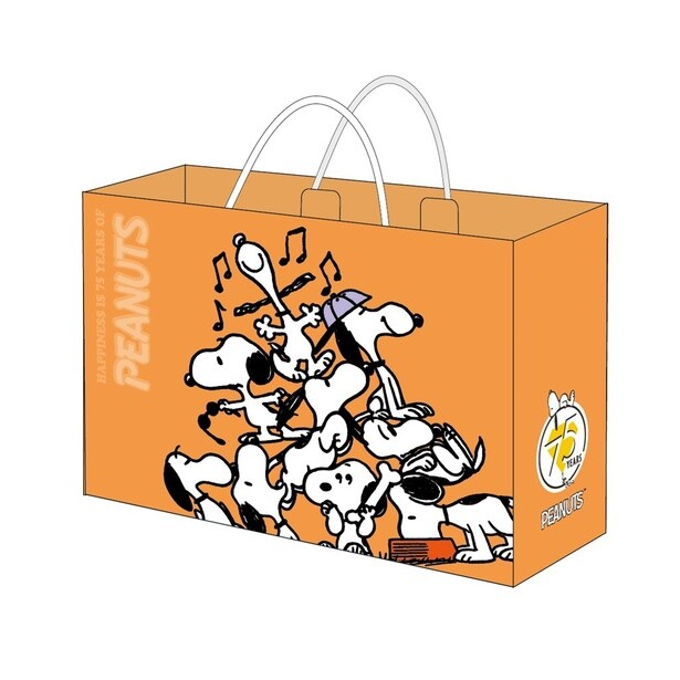 共通賞品の「PEANUTS売場づくりコンテスト2024」オリジナルペーパーバッグ
