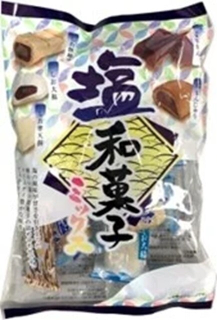 和菓子5種類をミックスした「塩和菓子ミックス」
