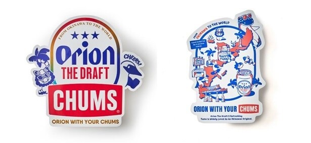(左)OWYC Sticker、(右)THE DRAFT