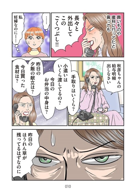 買物や用事で出かけても、それすらなじられ…