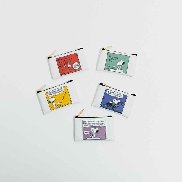 「フラットミニポーチ(ランダム5種)」(各1100円)