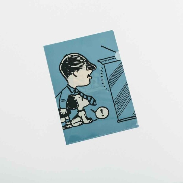 「A4クリアファイル '50s(blue)」(440円)