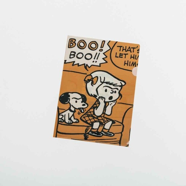 「A4クリアファイル '50s(brown)」(440円)