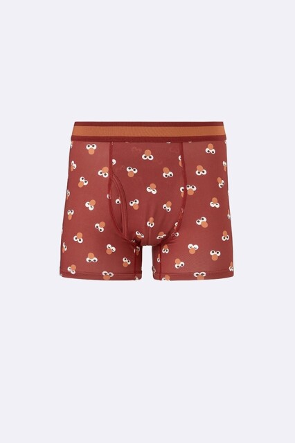 「スタイルドライボクサーパンツ Sesame Street」(590円) カラー：RED