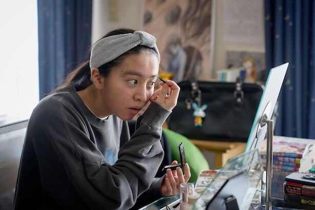 映画「女神降臨」の場面写真