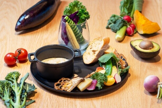 「無農薬野菜のバーニャカウダー」(イメージ)