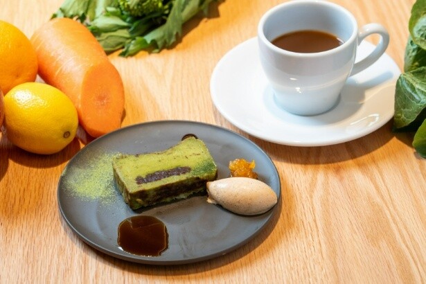 「八女茶のバスクチーズケーキ」(イメージ)