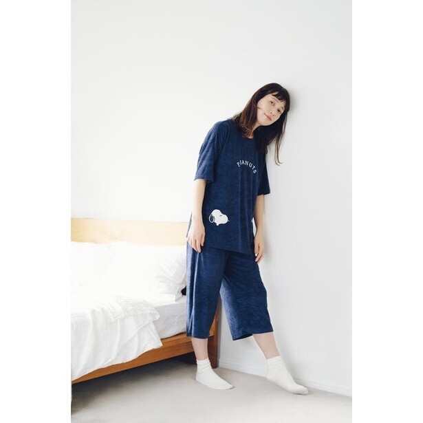 「ルームウェア」(3289円) カラー：ネイビー