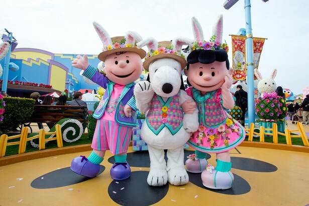 ピーナッツの仲間たちはおそろいのカラーリングがかわいい