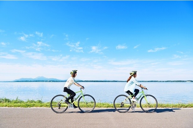 筑波山と霞ヶ浦を一望できる絶景スポットも
