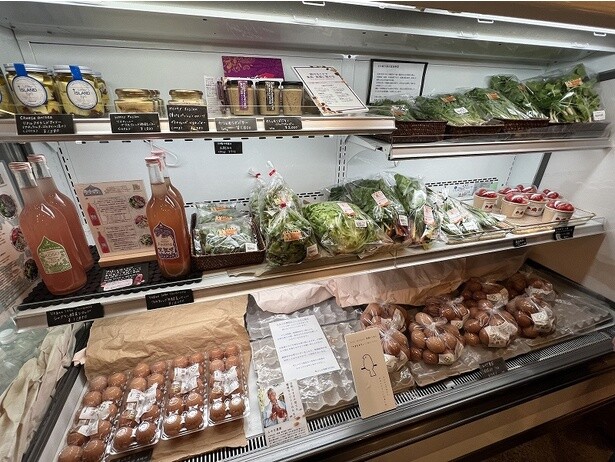 ホテルで使っている食材も購入できる