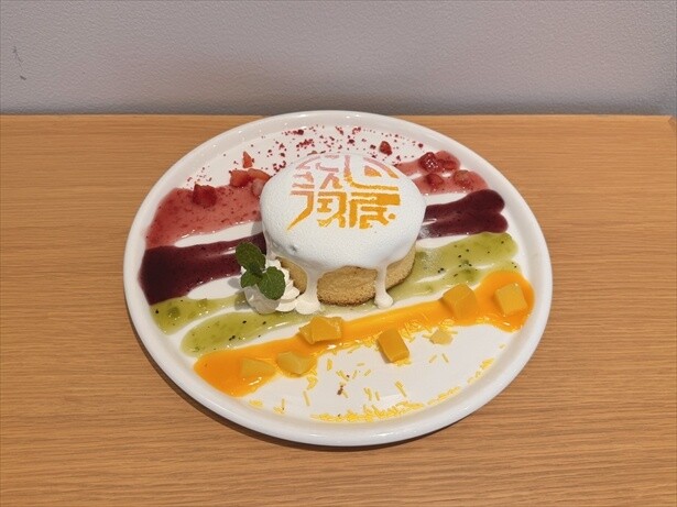 にじさんじフェス展カラフルパンケーキ(1650円)