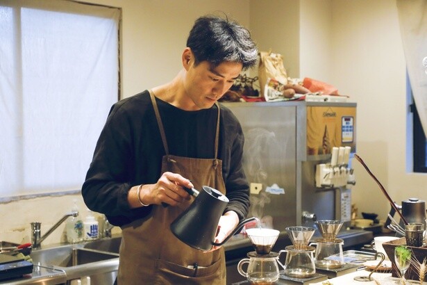 一杯一杯、丁寧に抽出する