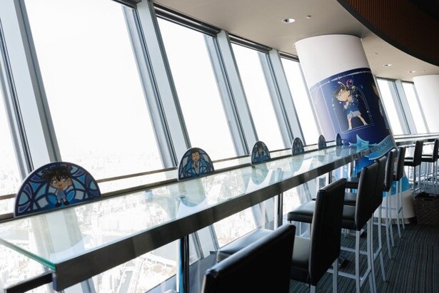 天望デッキ フロア340の「SKYTREE CAFE」内観