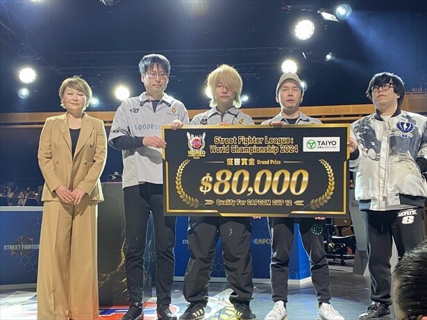 「ストリートファイター6」の世界最強チームを決めるCAPCOM公式大会「Street Fighter League: World Championship 2024」で優勝！Good 8 Squadは優勝賞金8万ドルを獲得