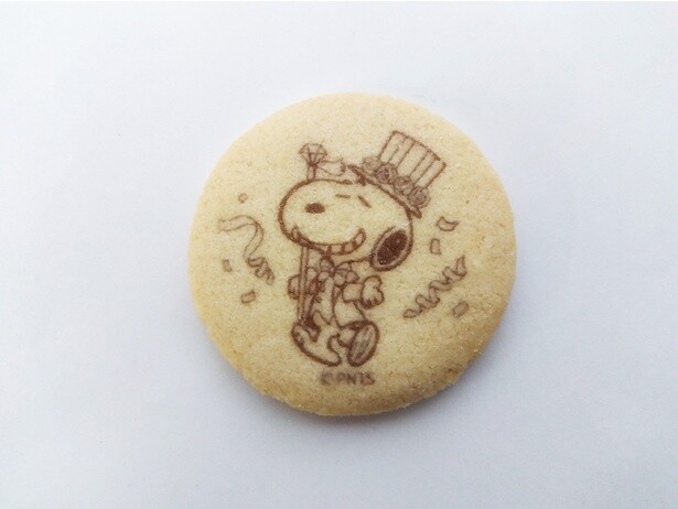クッキーのプリントもキュート