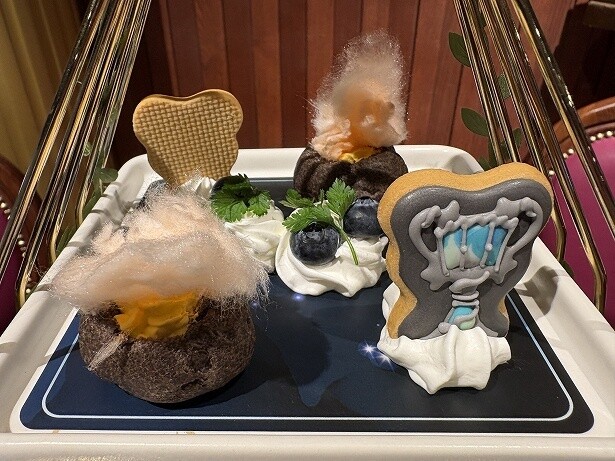 アフタヌーンティーの1段目