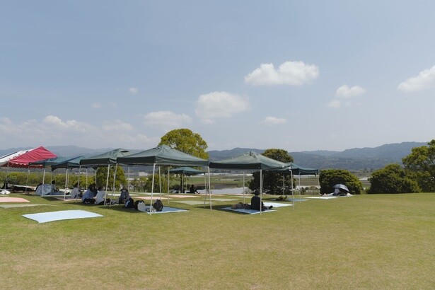 阿蘇外輪山を一望する開放感抜群のロケーション