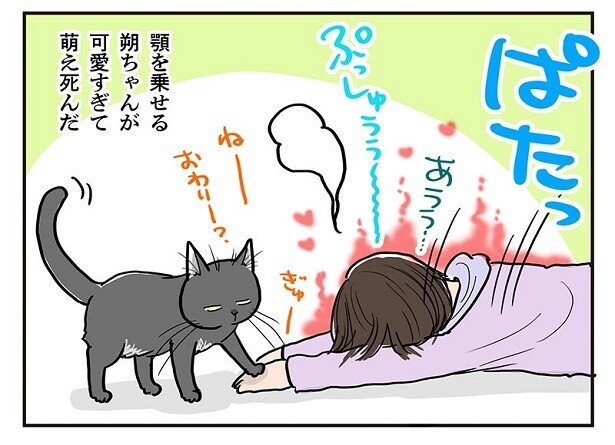 朔ちゃんのかわいすぎる行動に萌え死んだ藤緒さんだった…