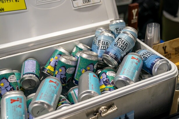 人気のブルワリーが6店舗出店する「クラフトビールコーナー」