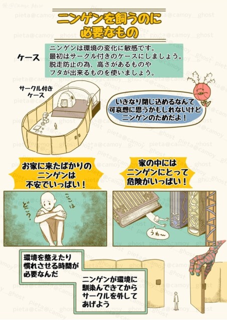 ニンゲンの飼い方「ニンゲンを買うのに必要なもの」1
