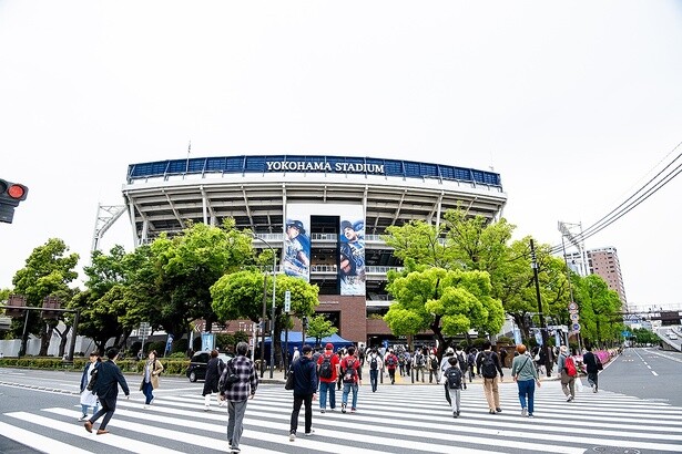 横浜DeNAベイスターズの本拠地、横浜スタジアム