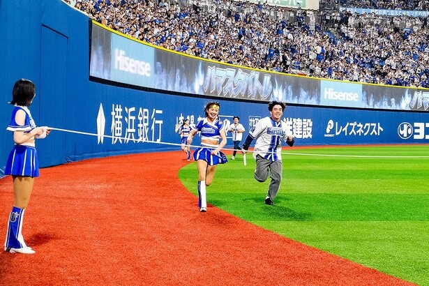 アンカーまで接戦となった、この日のレースだったが…