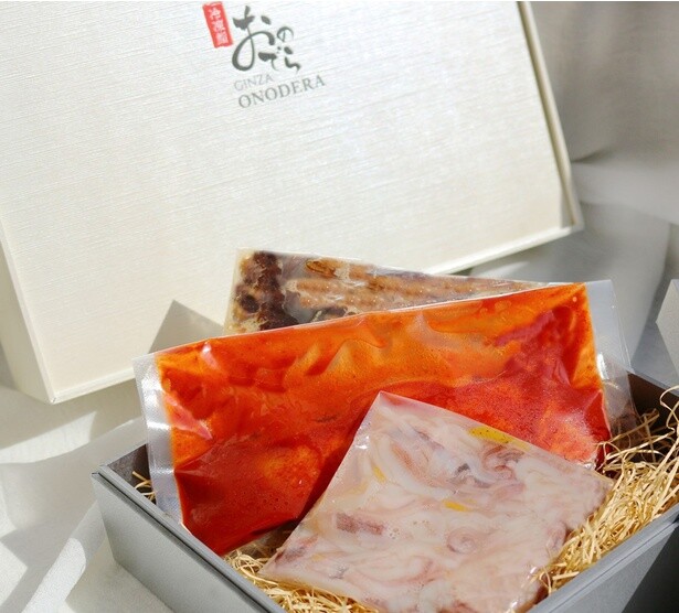 「銀座おのでら特製 逸品セット」(4860円)※写真は受け取り時のイメージ