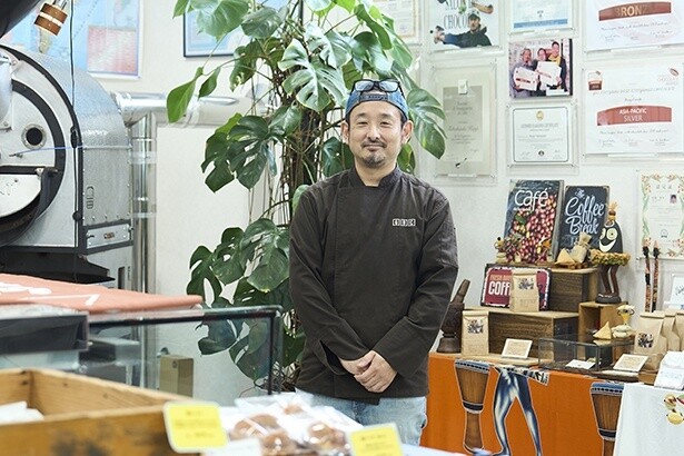 店主の高橋さん