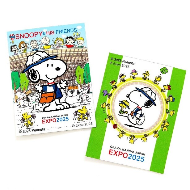 「耐水耐光ステッカー(2種)」(715円)