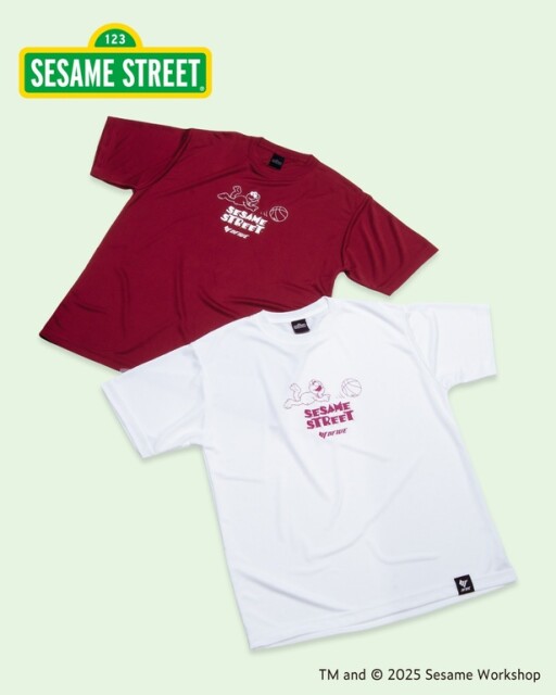 「SESAME STREET PLAYBALL TEE ELMO」(各4400円)