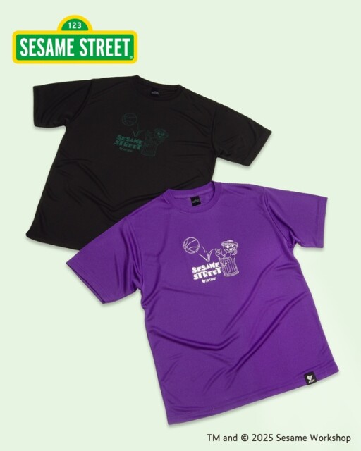 「SESAME STREET PLAYBALL TEE OSCAR」(各4400円)