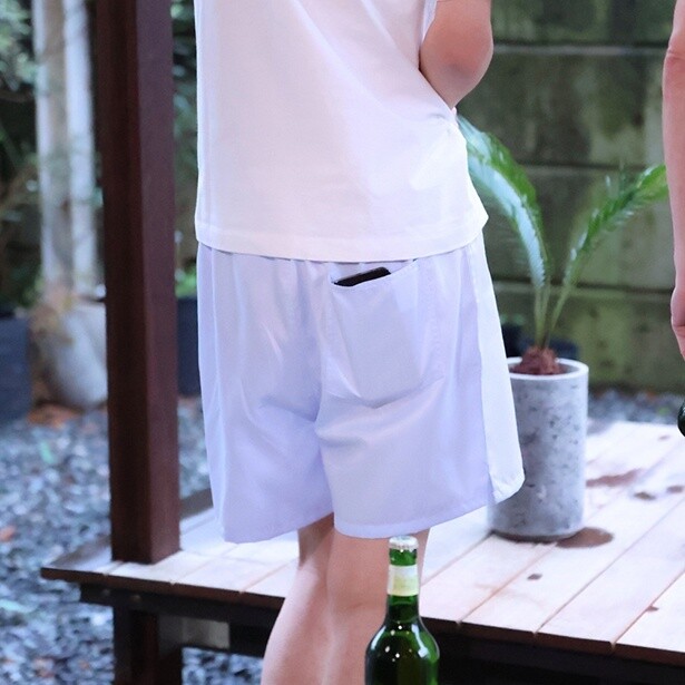 【写真】ポケット付きでショートパンツ感覚で使える「Surf Boxers」