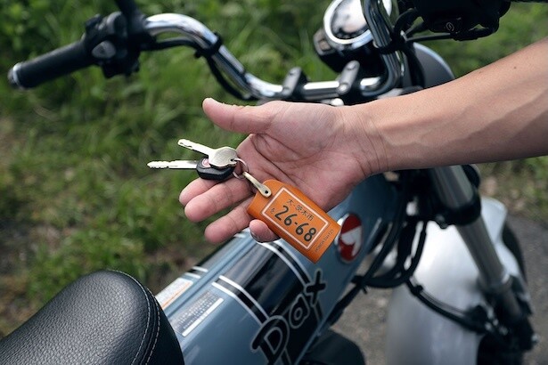 バイク好きのパパに