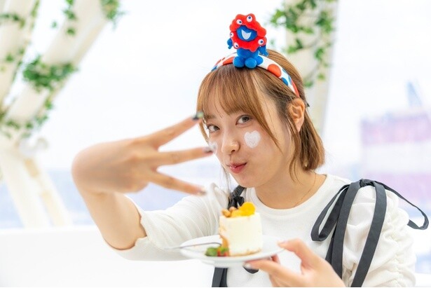 うざみちゃんは「おいE」判定。「おいしいときは『おいC』と言うので、DやEは“めっちゃおいしかった”ってことです！」