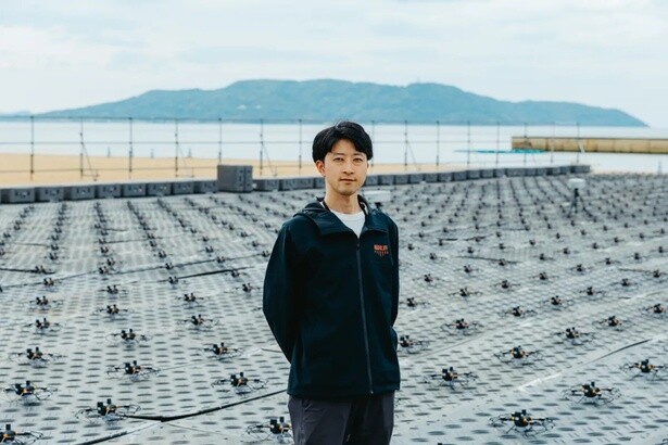 ドローンプロデュースを担当するRED CLIFF 代表・佐々木孔明さん