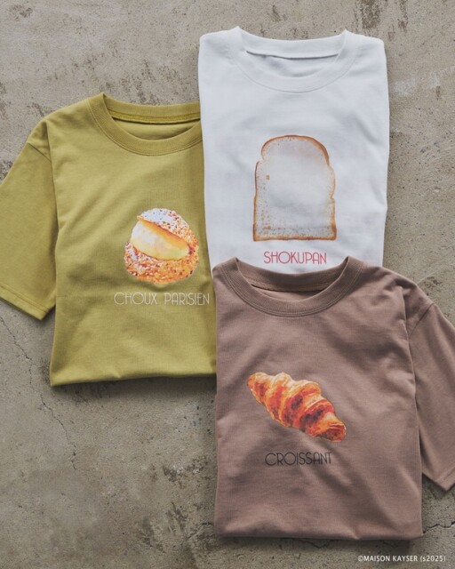 【MAISON KAYSER】前後プリントTシャツ(4290円)