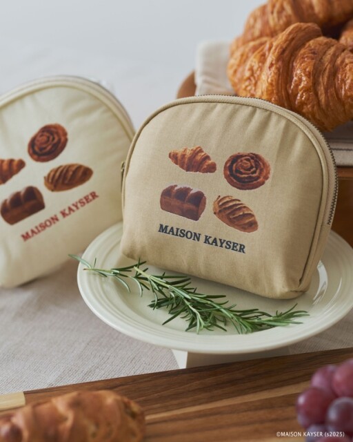 【MAISON KAYSER】ラウンドプリントポーチ(2750円)