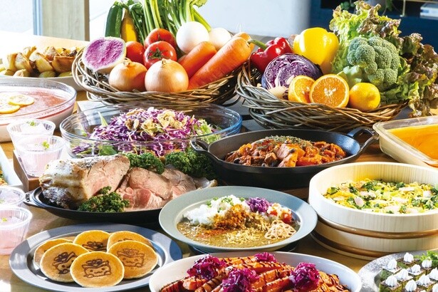 角川食堂ビュッフェ